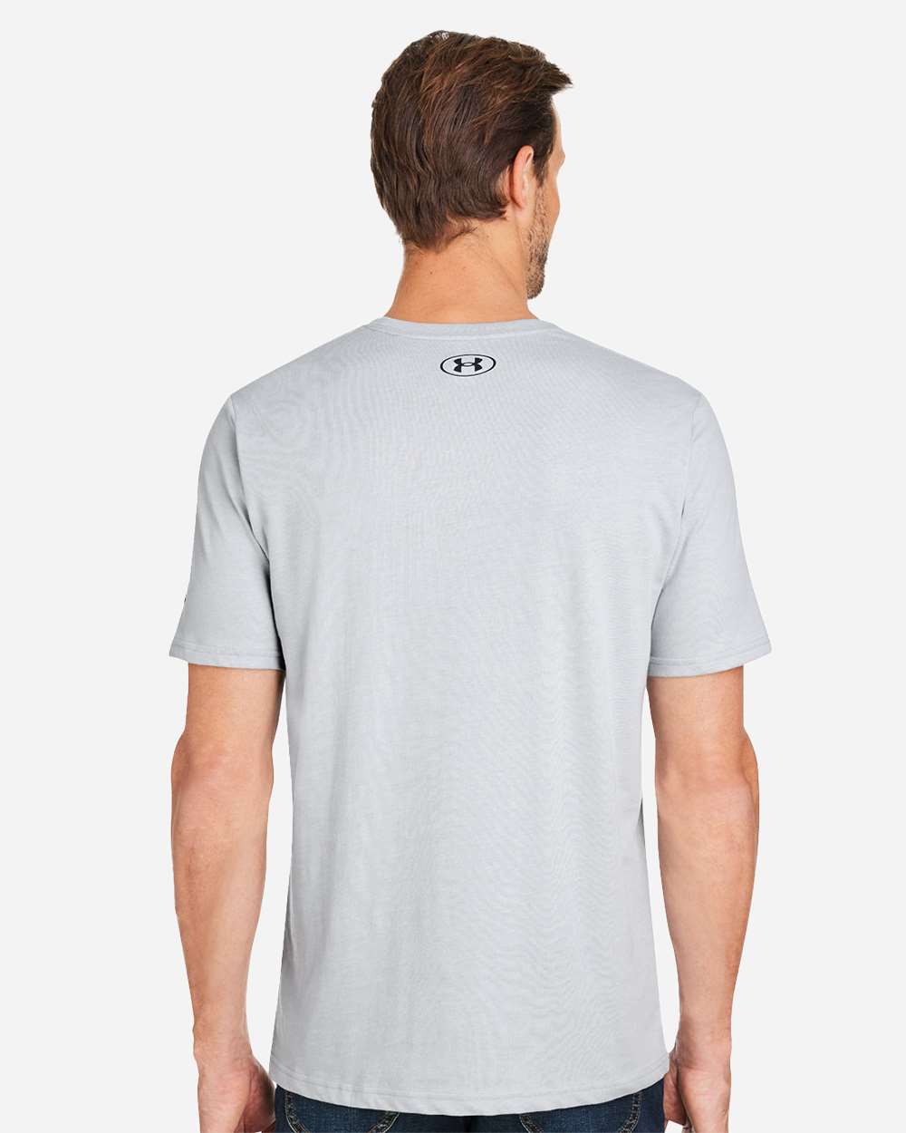 Under Armour Men's Athletic 2.0 T-Shirt - 1383264 Mod Grey Medium Heather- Black