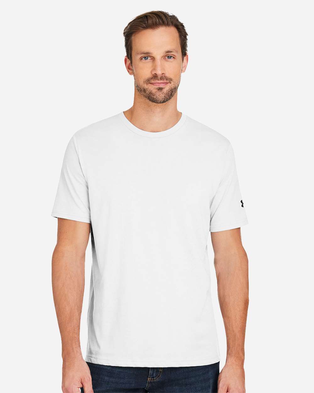 Under Armour Men's Athletic 2.0 T-Shirt - 1383264 White- Black