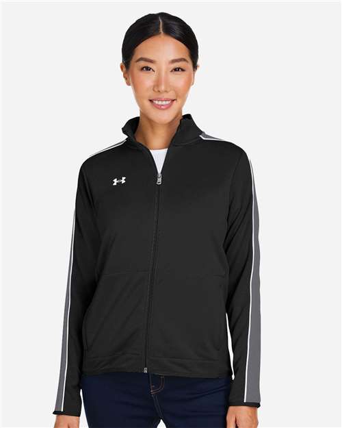 Under Armour Women's Command Full-Zip 2.0 Jacket - 1383272 Black- White