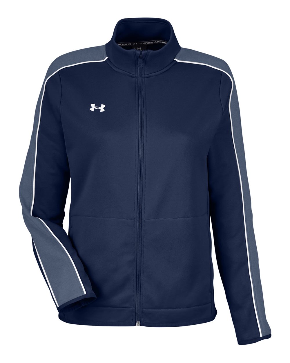 Under Armour Women's Command Full-Zip 2.0 Jacket - 1383272 Midnight Navy- White