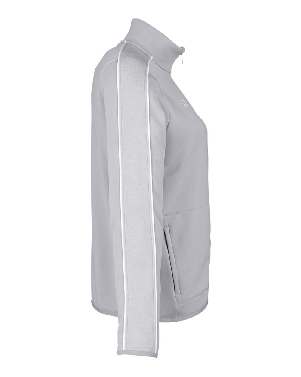 Under Armour Women's Command Full-Zip 2.0 Jacket - 1383272 Mod Grey- White