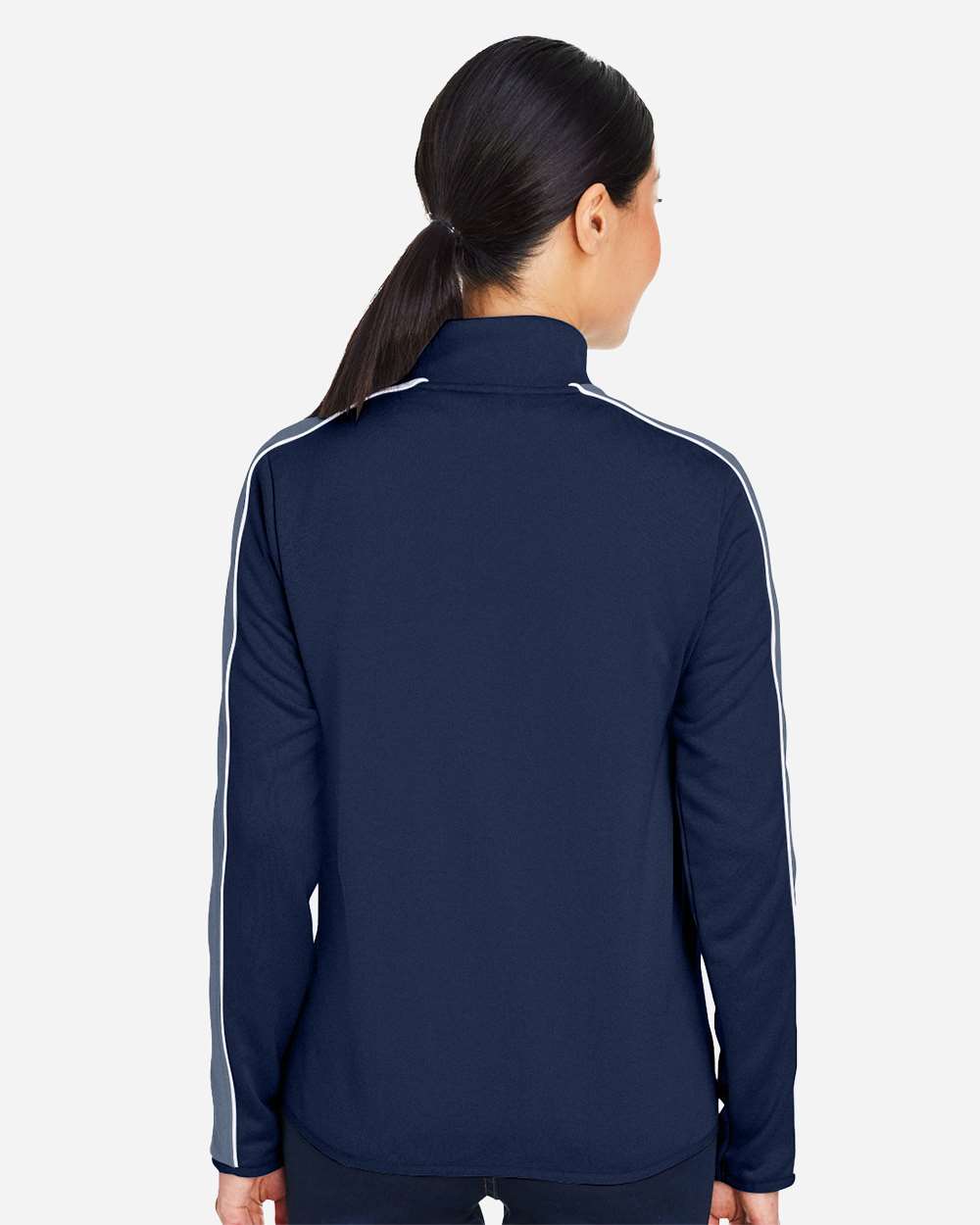 Under Armour Women's Command Full-Zip 2.0 Jacket - 1383272 Midnight Navy- White