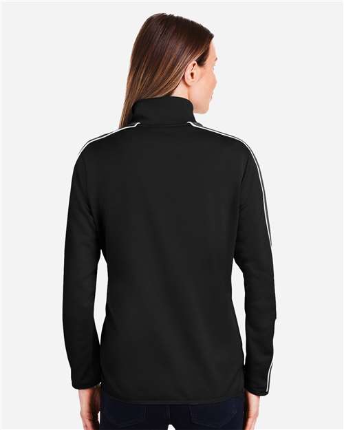 Under Armour Women's Command 2.0 Quarter-Zip Pullover - 1383274 Black- White
