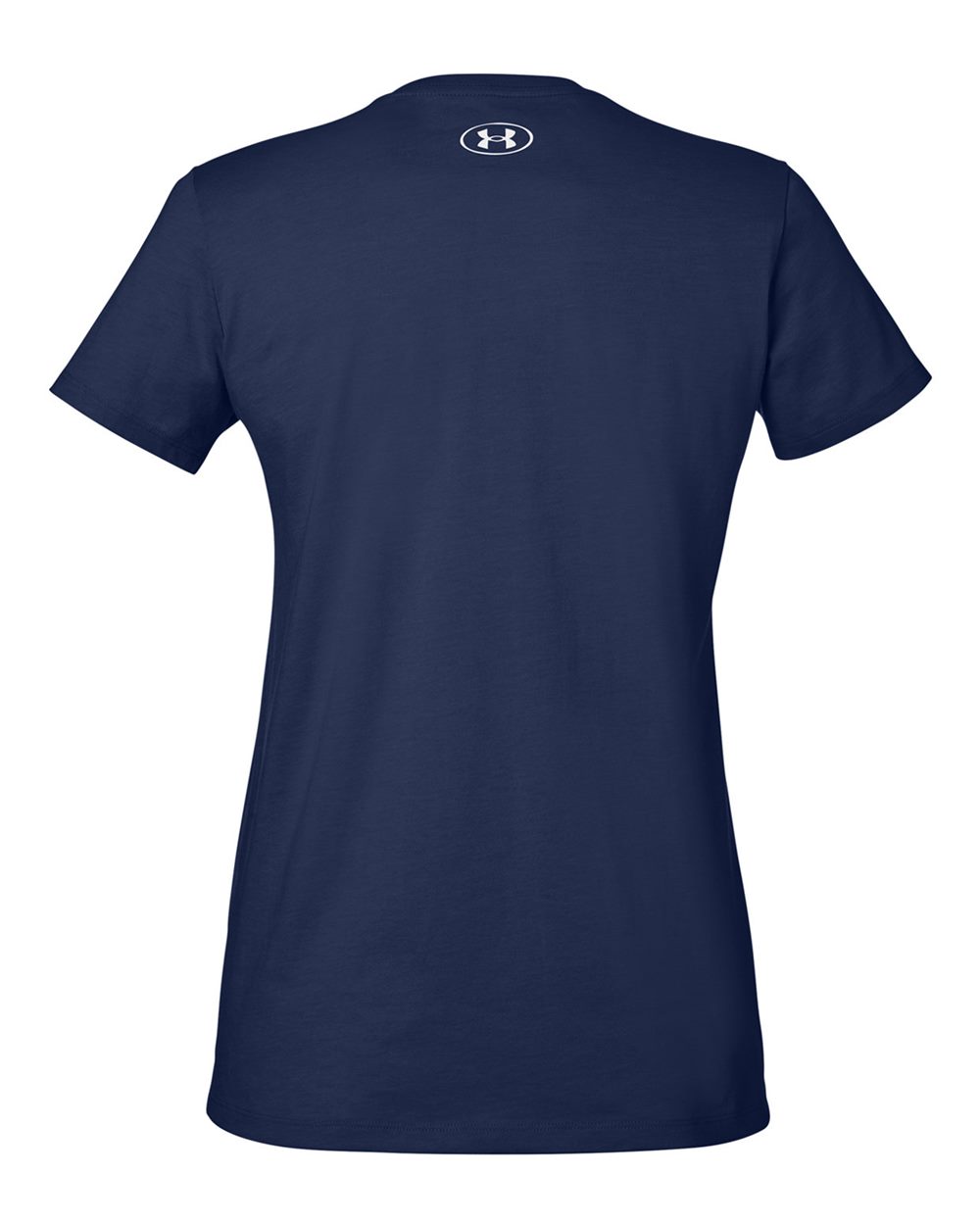 Under Armour Women's Athletic 2.0 T-Shirt - 1383284 Midnight Navy- White