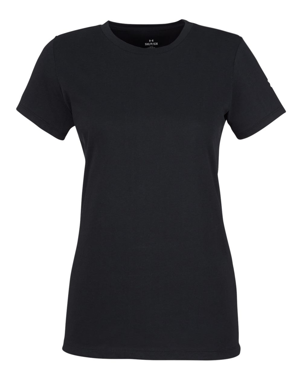 Under Armour Women's Athletic 2.0 T-Shirt - 1383284 Black- White