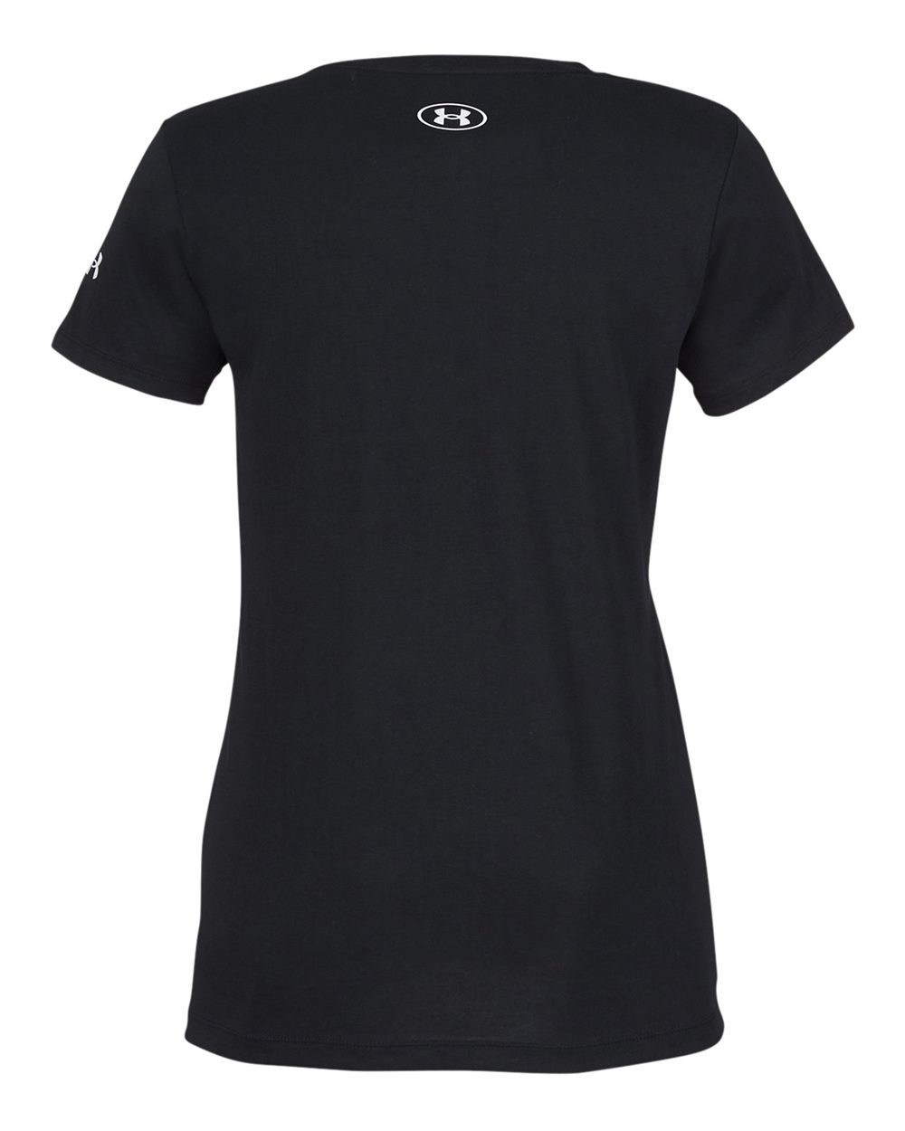 Under Armour Women's Athletic 2.0 T-Shirt - 1383284 Black- White