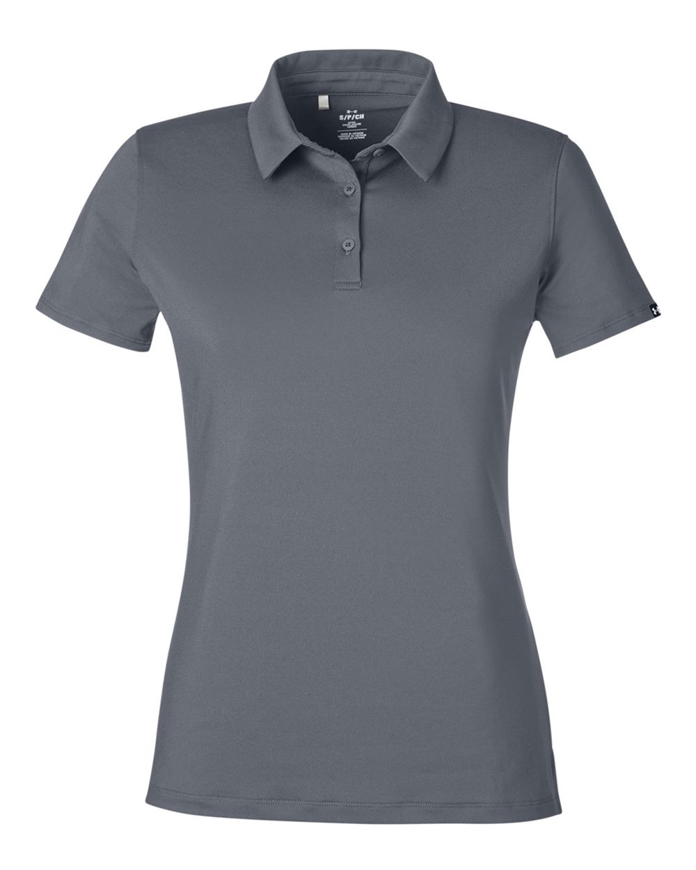 Under Armour Women's Recycled Polo - 1385910 Castlerock- White