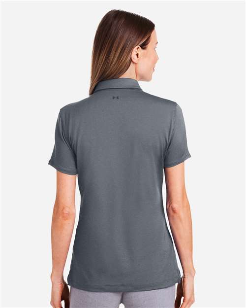 Under Armour Women's Recycled Polo - 1385910 Castlerock- White