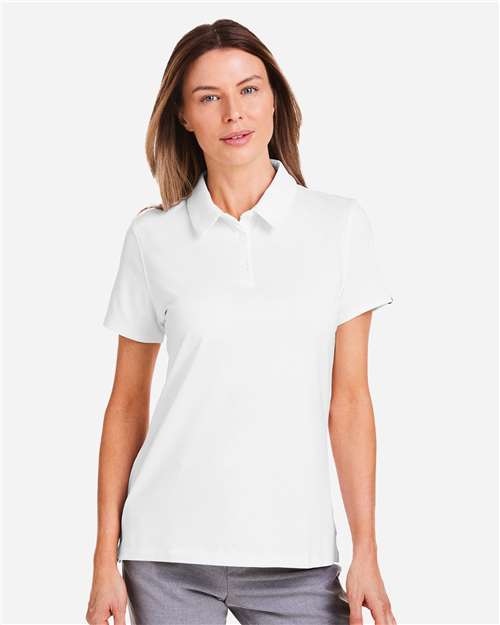 Under Armour Women's Recycled Polo - 1385910 White- White