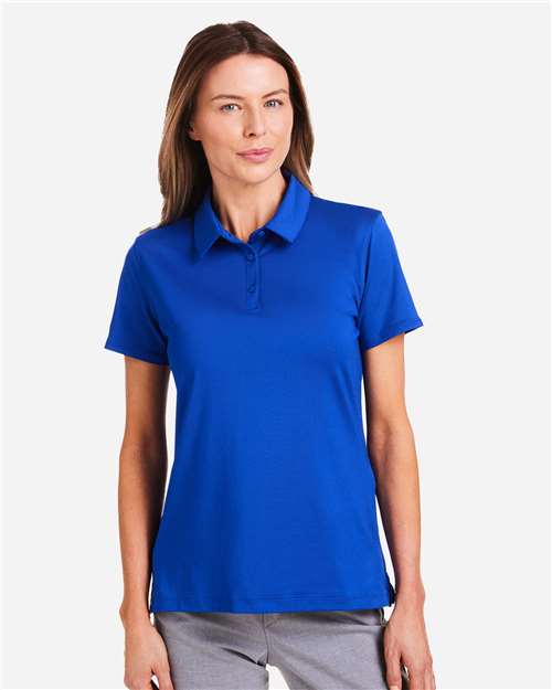 Under Armour Women's Recycled Polo - 1385910 Royal- White