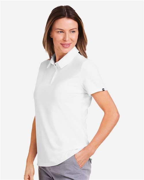 Under Armour Women's Recycled Polo - 1385910 White- White