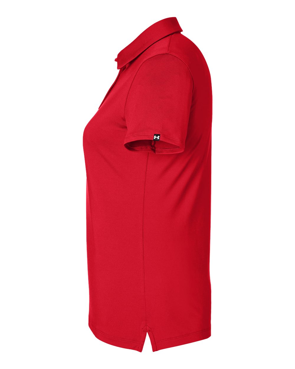 Under Armour Women's Recycled Polo - 1385910 Red- White