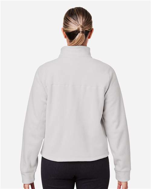Under Armour Women's Expanse Fleece Half-Zip Pullover - 1387024 Sum White- Sum White