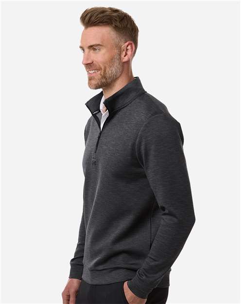 Under Armour Men's Drive Midlayer Quarter-Zip Pullover - 1387124 Black- Black