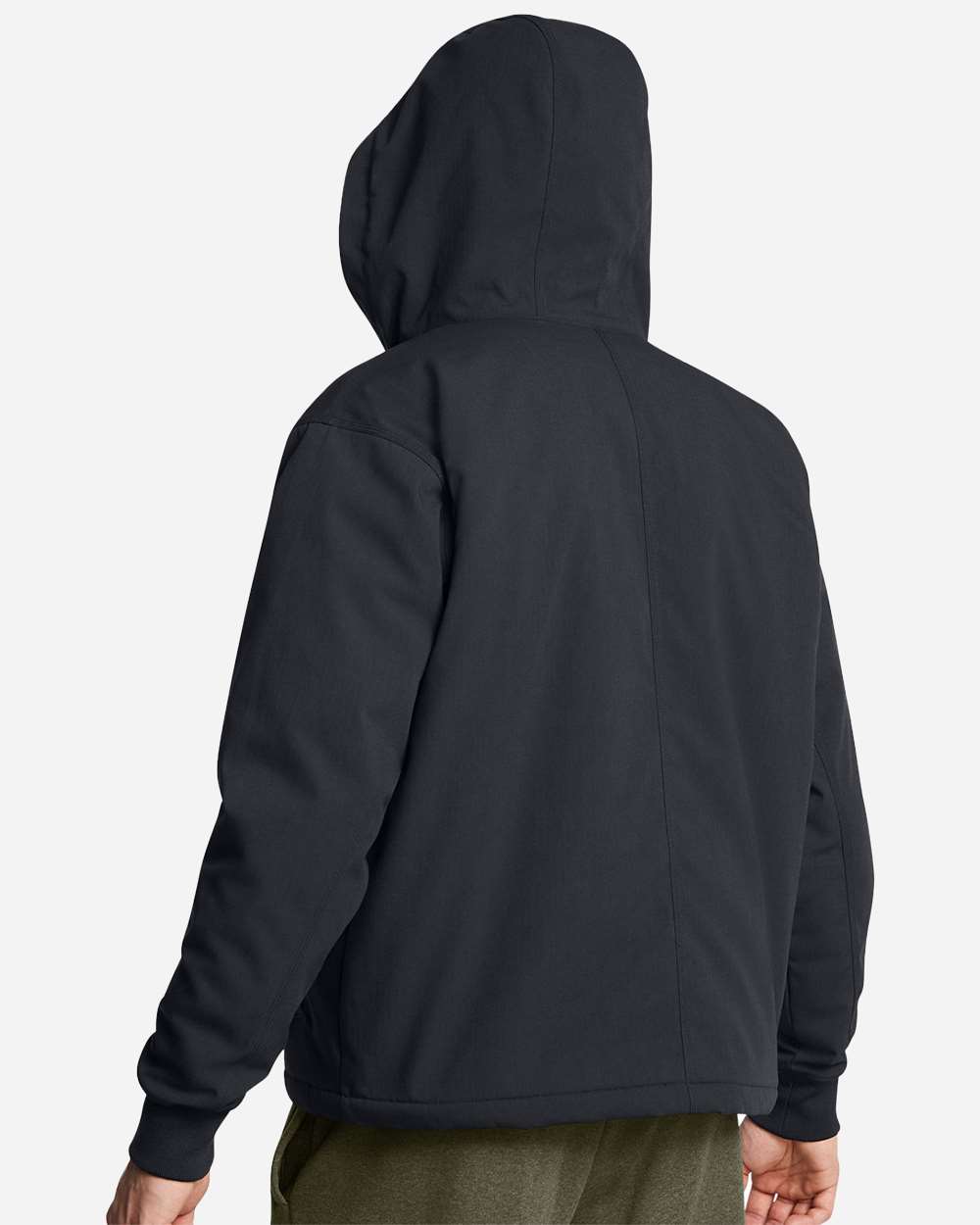 Under Armour Men's Icon Fleece Jacket - 1387568 Black- Black