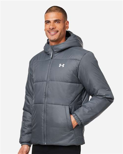 Under Armour Men's LW Insulated Jacket - 1389182 Castlerock- White