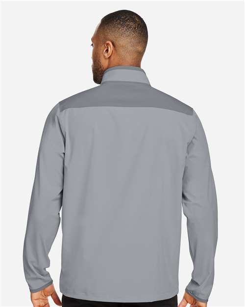 Under Armour Men's Motivate 3.0 Quarter-Zip Pullover - 1389611 Mod Grey- White