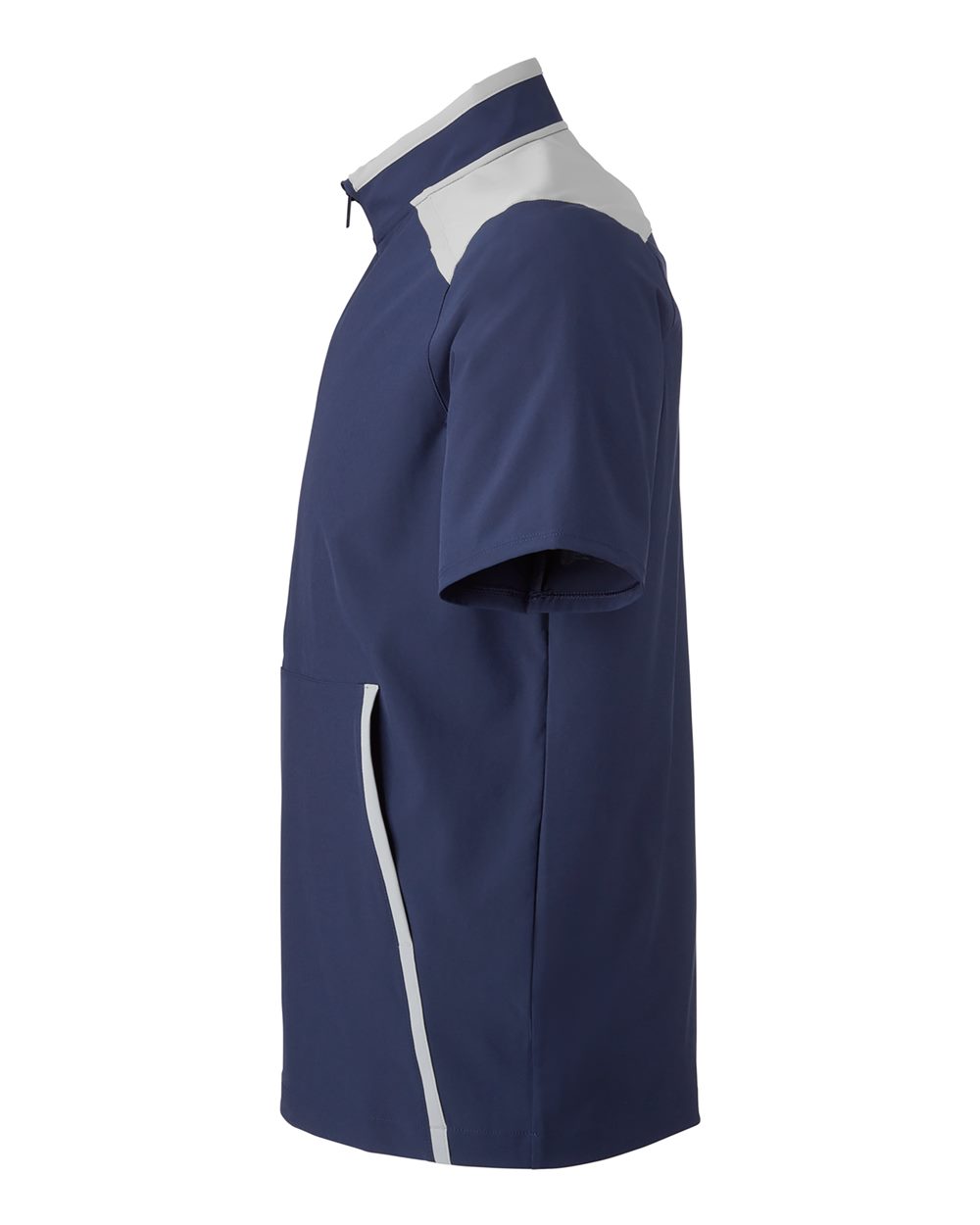 Under Armour Men's Motivate 3.0 Short Sleeve Half-Zip - 1389612 Midnight Navy- White