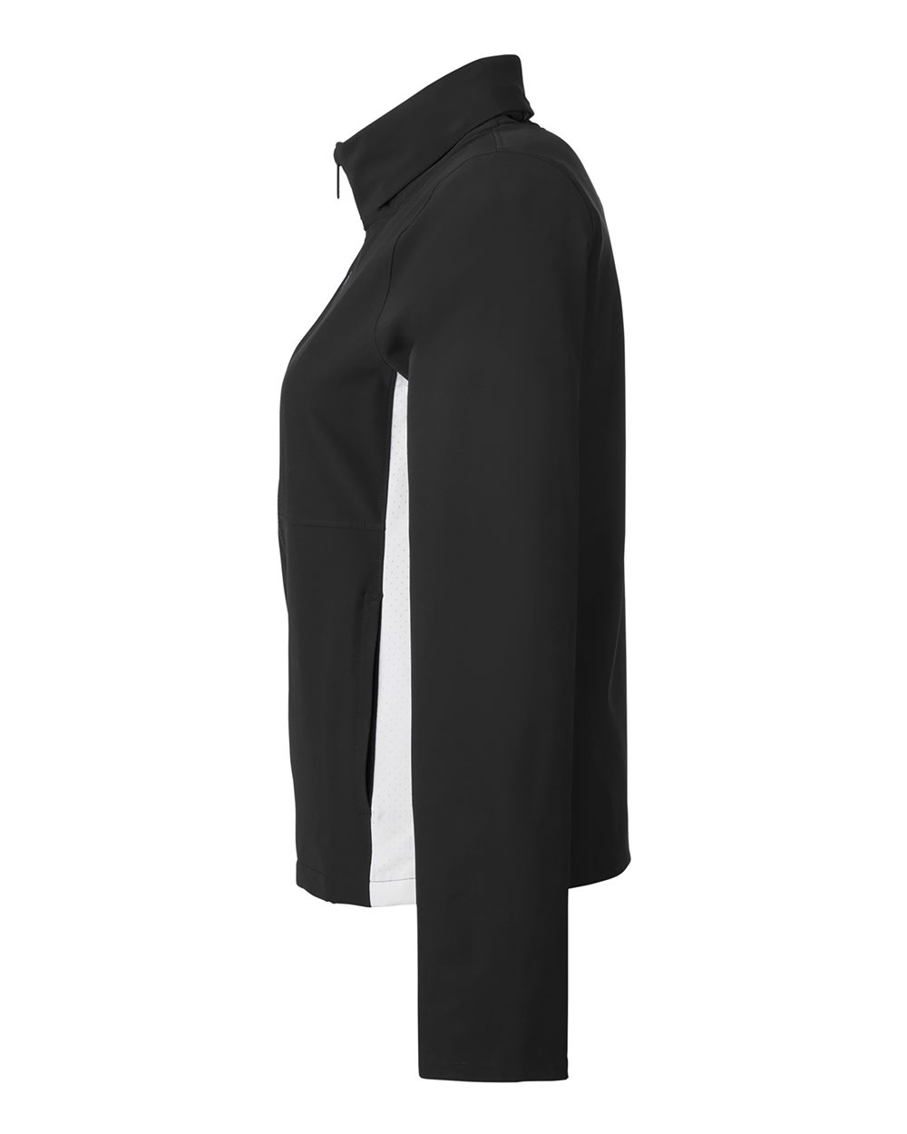 Under Armour Women's Rival Stretch Jacket - 1389661 Black- White- White