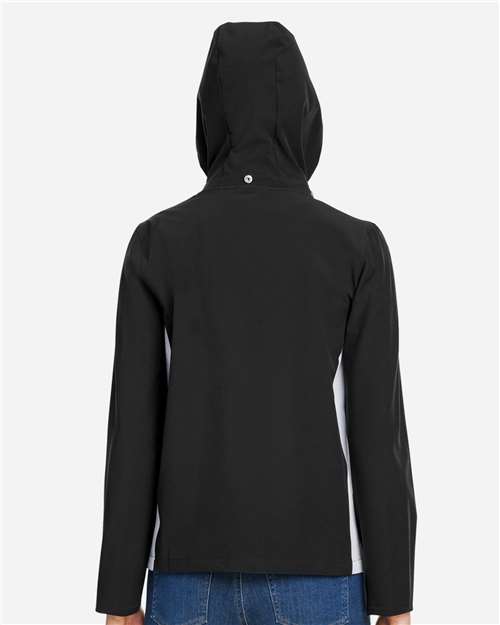 Under Armour Women's Rival Stretch Jacket - 1389661 Black- White- White