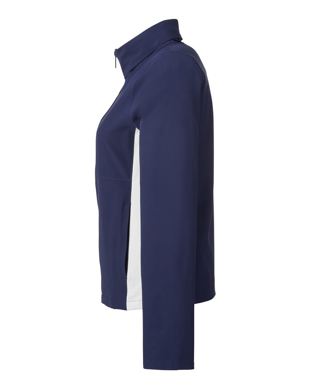 Under Armour Women's Rival Stretch Jacket - 1389661 Midnight Navy- White