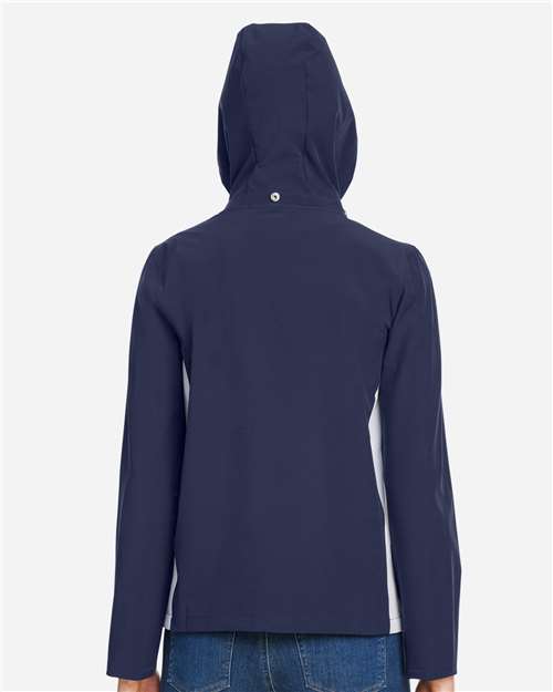 Under Armour Women's Rival Stretch Jacket - 1389661 Midnight Navy- White