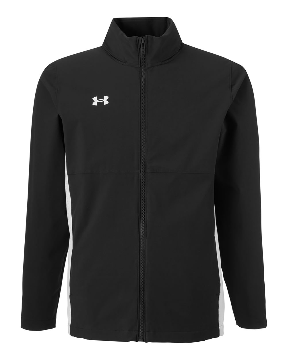 Under Armour Men's Rival Stretch Jacket - 1390159 Black- White
