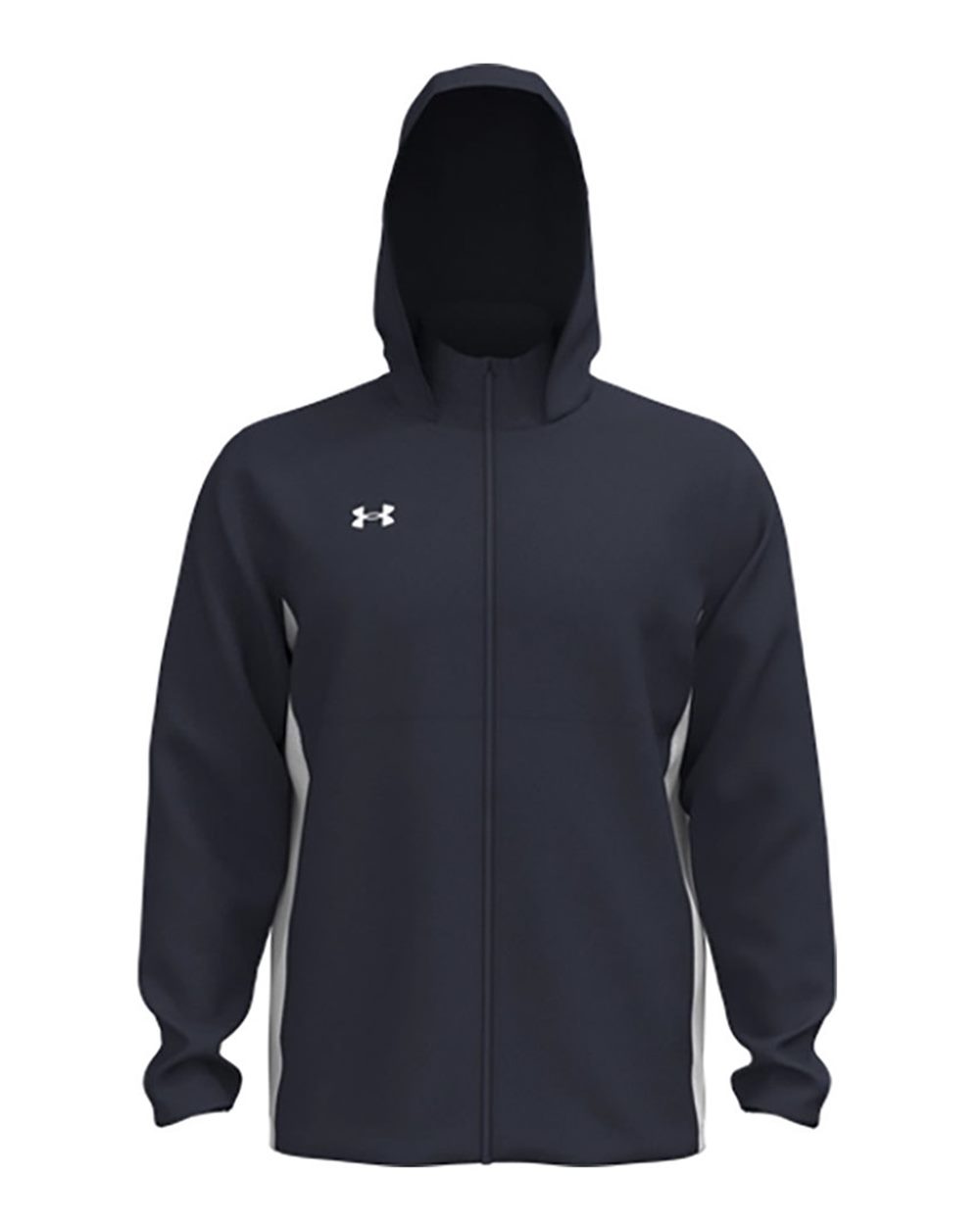 Under Armour Men's Rival Stretch Jacket - 1390159 Midnight Navy- White