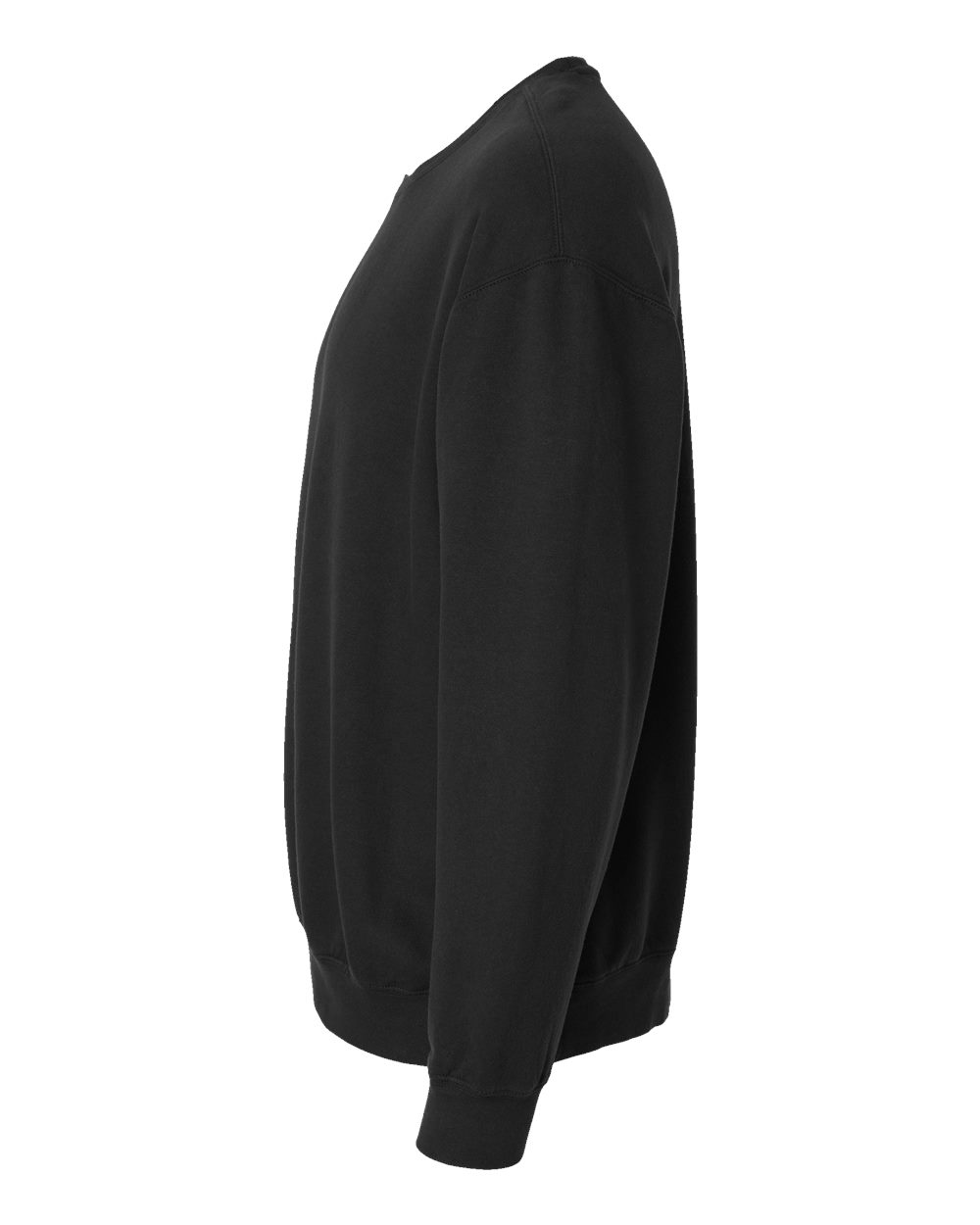 Comfort Colors Unisex Garment-Dyed Lightweight Fleece Crewneck Sweatshirt - 1466 - 1466C Black