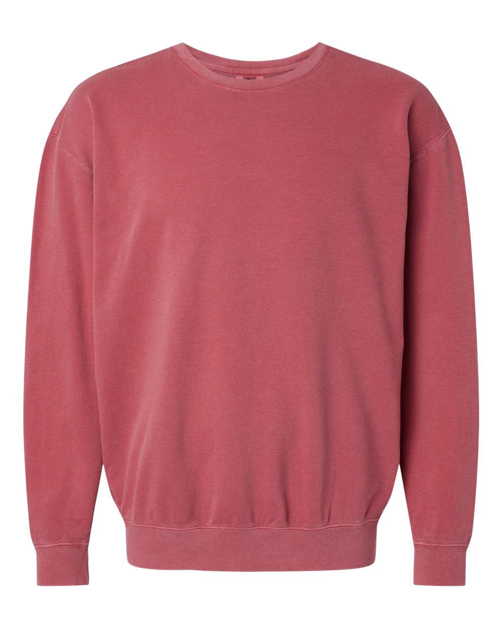 Comfort Colors Unisex Garment-Dyed Lightweight Fleece Crewneck Sweatshirt - 1466 - 1466C Crimson