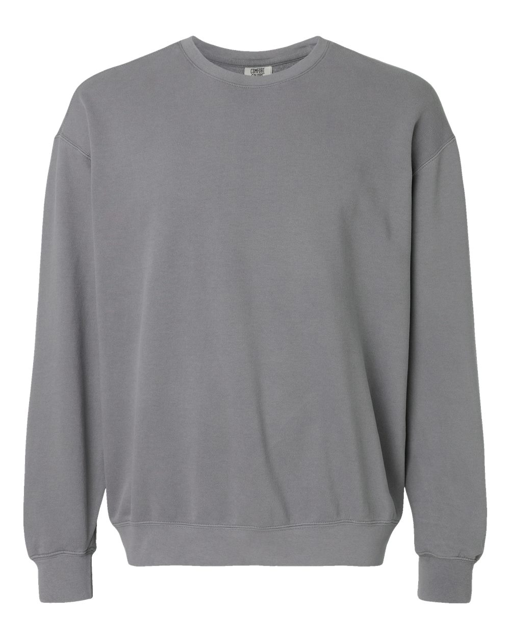 Comfort Colors Unisex Garment-Dyed Lightweight Fleece Crewneck Sweatshirt - 1466 - 1466C Grey