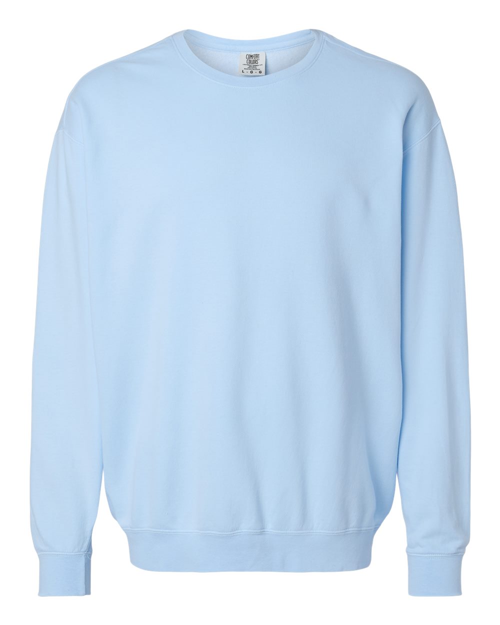 Comfort Colors Unisex Garment-Dyed Lightweight Fleece Crewneck Sweatshirt - 1466 - 1466C Hydrangea