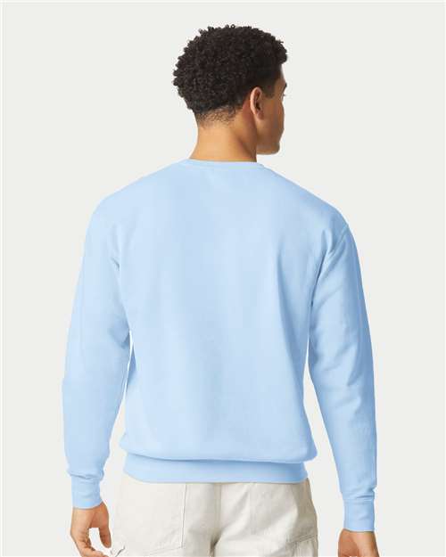 Comfort Colors Unisex Garment-Dyed Lightweight Fleece Crewneck Sweatshirt - 1466 - 1466C Hydrangea