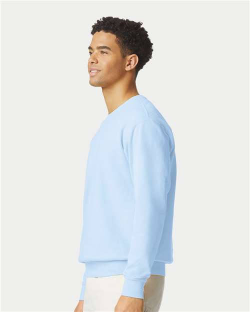 Comfort Colors Unisex Garment-Dyed Lightweight Fleece Crewneck Sweatshirt - 1466 - 1466C Hydrangea