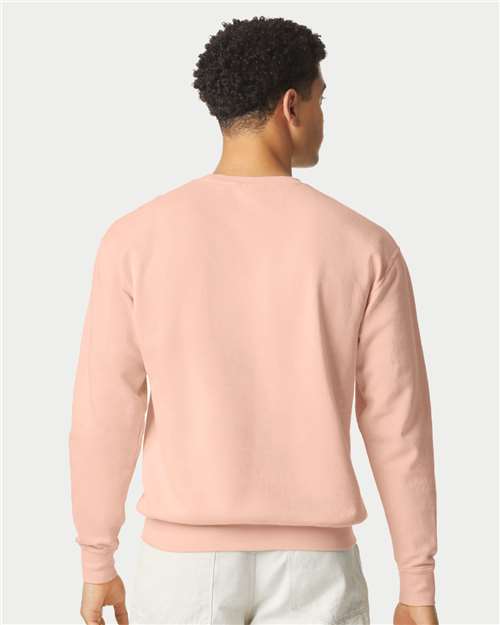 Comfort Colors Unisex Garment-Dyed Lightweight Fleece Crewneck Sweatshirt - 1466 - 1466C Peachy