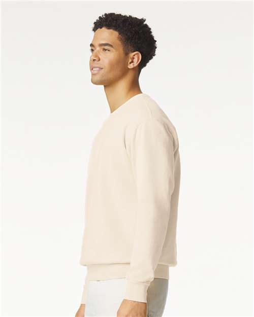 Comfort Colors Unisex Garment-Dyed Lightweight Crewneck Sweatshirt - 1466 - 1466C Ivory