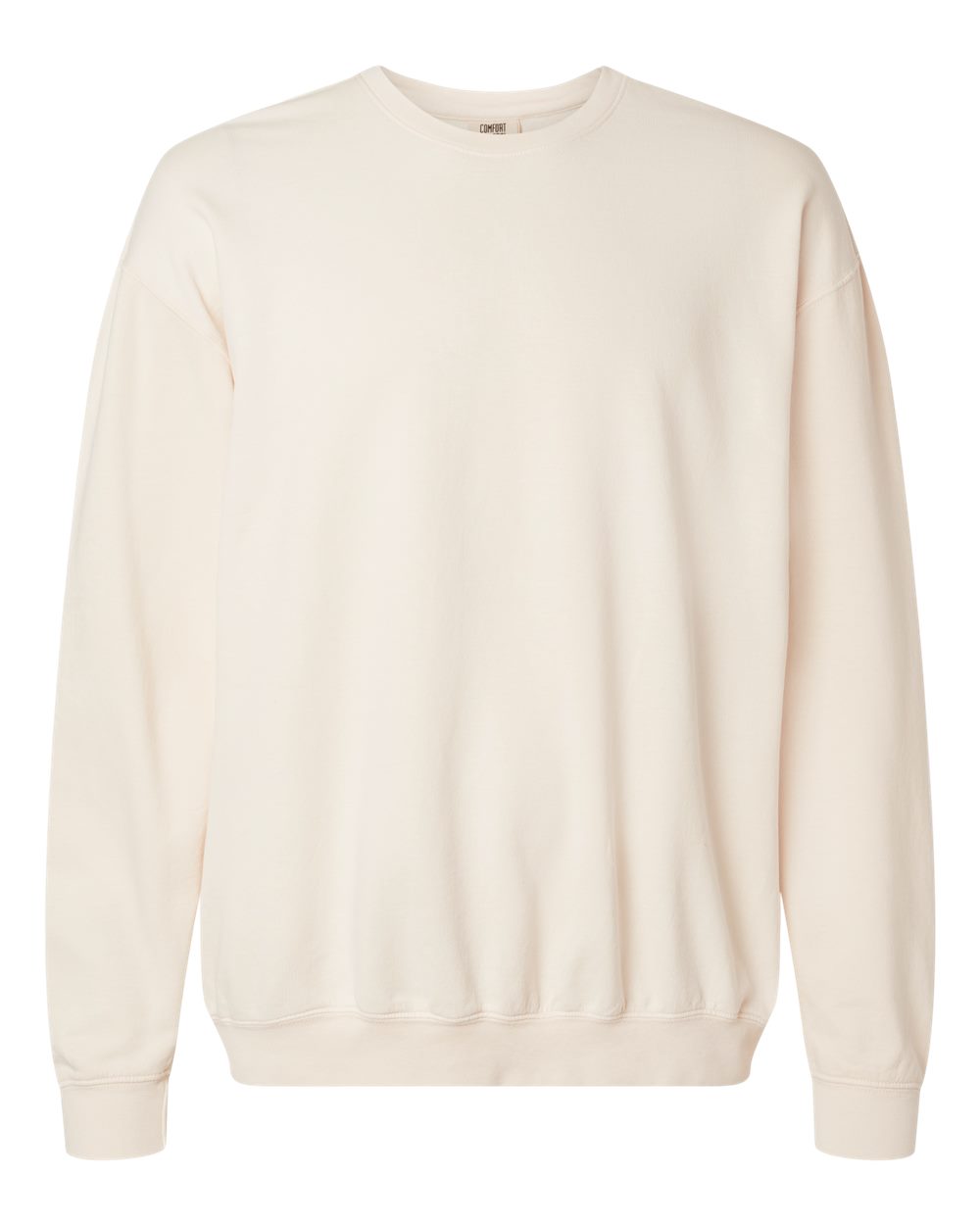 Comfort Colors Unisex Garment-Dyed Lightweight Crewneck Sweatshirt - 1466 - 1466C Ivory