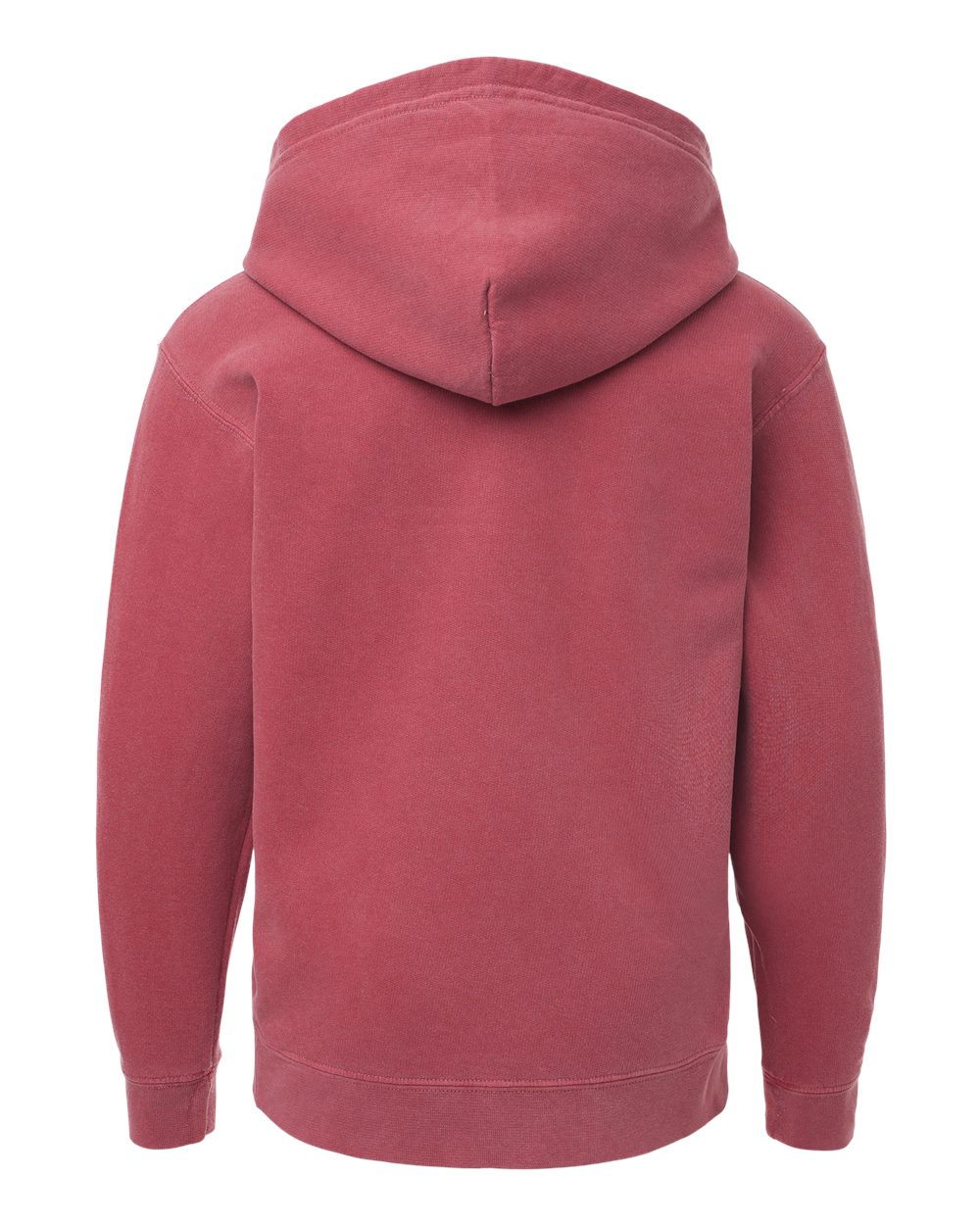 Comfort Colors Youth Garment-Dyed Lightweight Fleece Hooded Sweatshirt - 1467Y Crimson