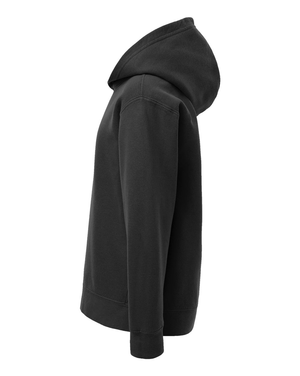 Comfort Colors Youth Garment-Dyed Lightweight Hooded Sweatshirt - 1467Y Black