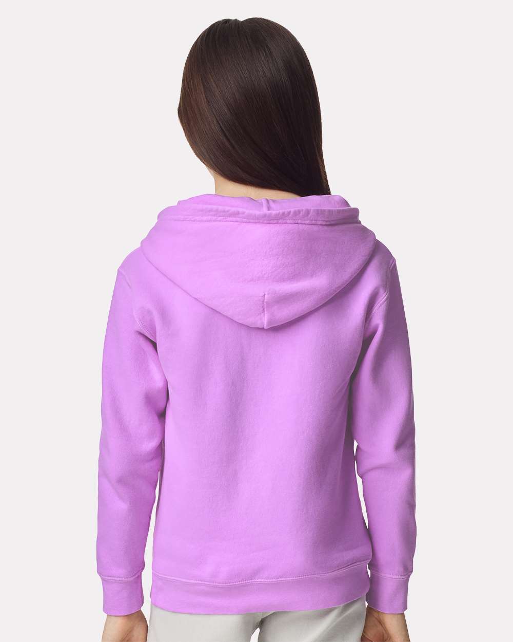 Comfort Colors Youth Garment-Dyed Lightweight Hooded Sweatshirt - 1467Y Neon Violet