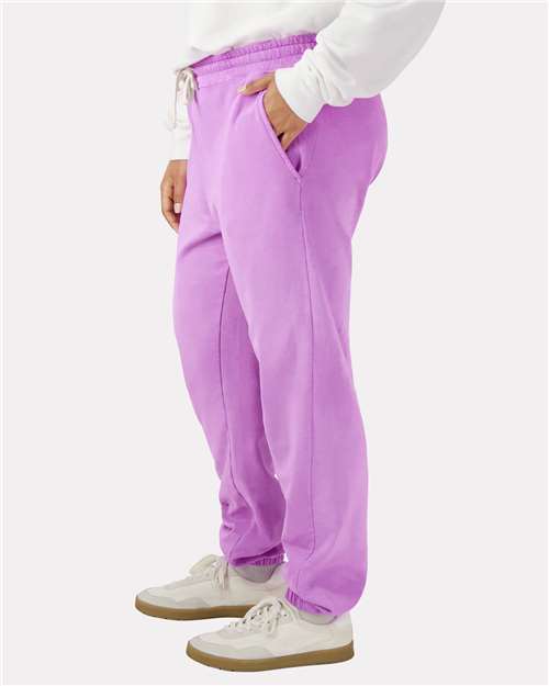 Comfort Colors Unisex Garment-Dyed Lightweight Fleece Sweatpants - 1469 - 1469C Neon Violet