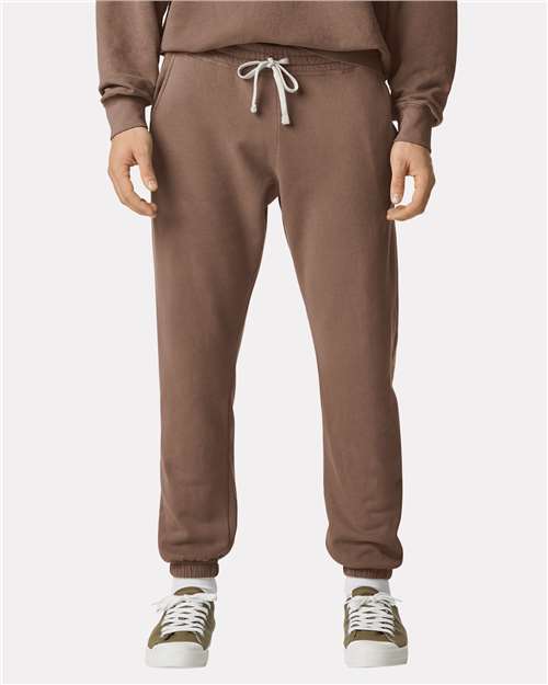 Comfort Colors Unisex Garment-Dyed Lightweight Fleece Sweatpants - 1469 - 1469C Espresso