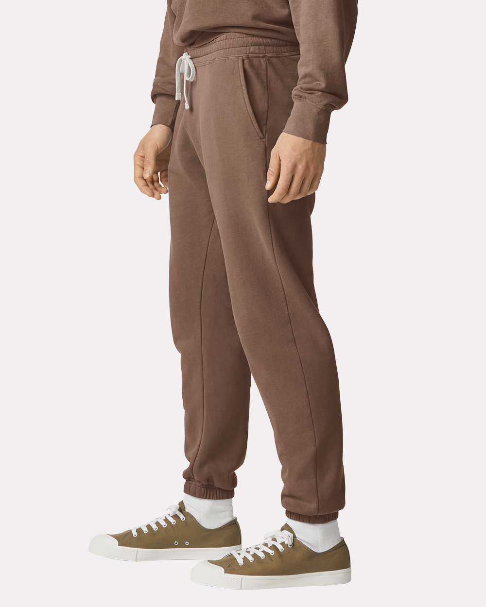 Comfort Colors Unisex Garment-Dyed Lightweight Sweatpants - 1469 - 1469C Espresso
