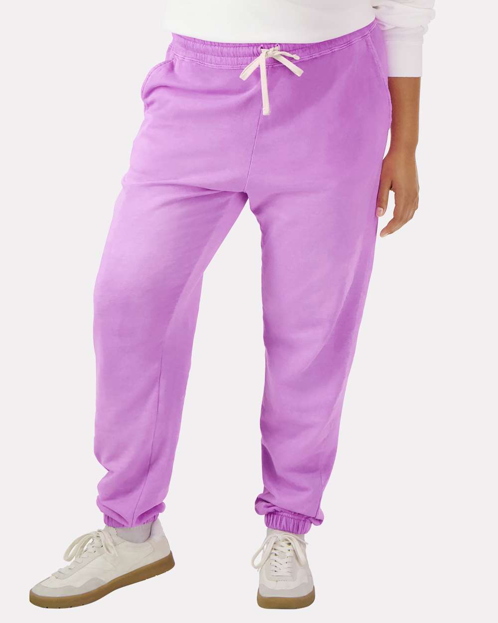 Comfort Colors Unisex Garment-Dyed Lightweight Sweatpants - 1469 - 1469C Neon Violet