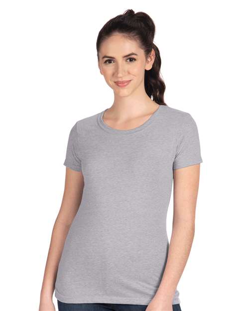 Next Level Women's Ideal T-Shirt - 1510 - 1510N Heather Grey