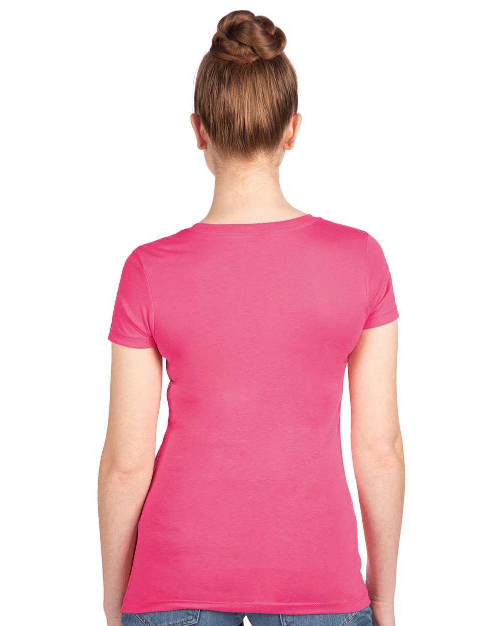 Next Level Women's Ideal Tee - 1510 - 1510N Hot Pink