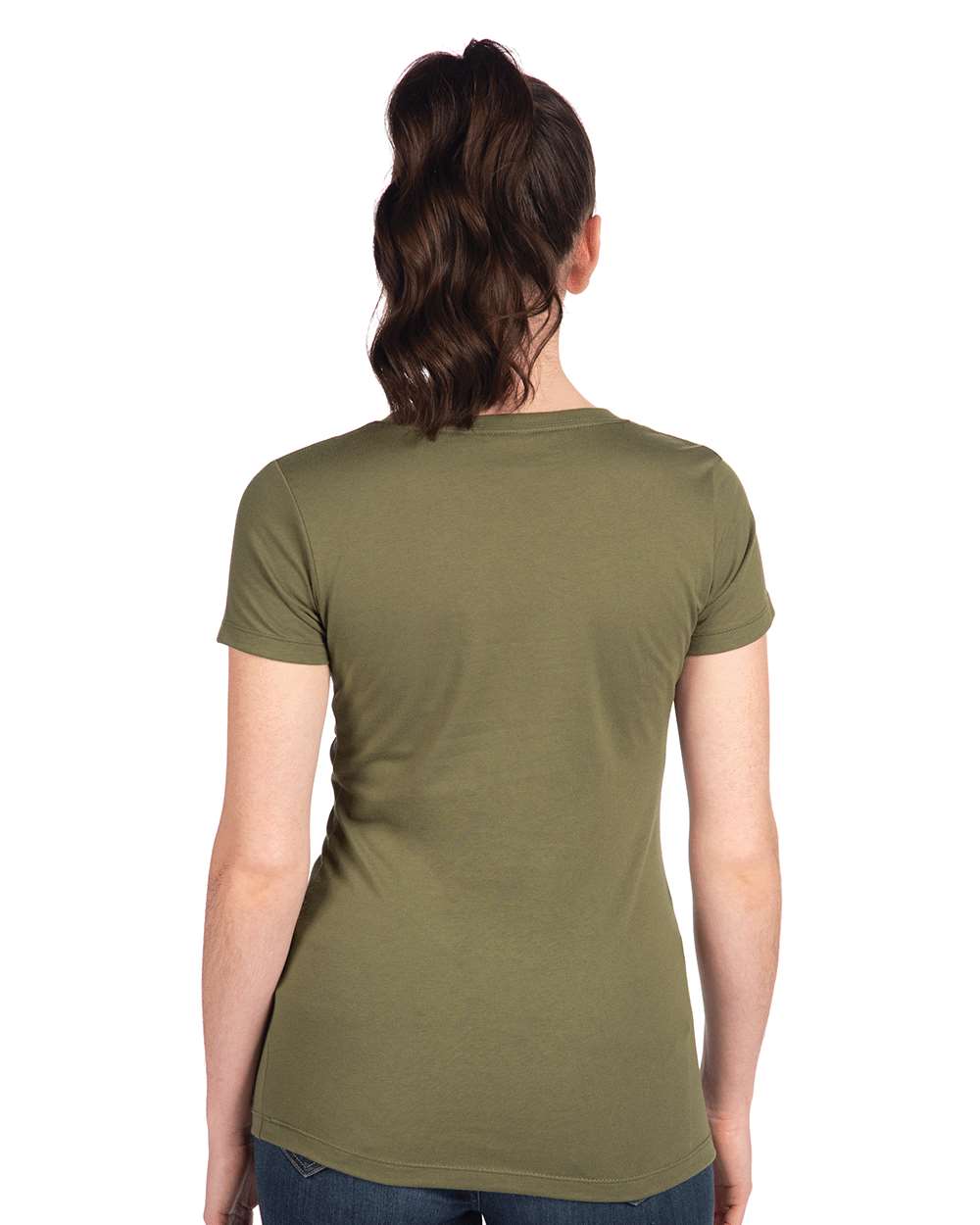 Next Level Women's Ideal Tee - 1510 - 1510N Military Green