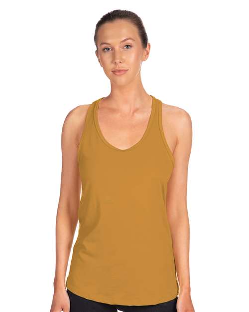 Next Level Women's Ideal Racerback Tank - 1533 Antique Gold