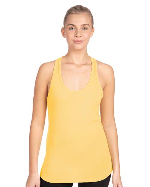 Next Level Women's Ideal Racerback Tank - 1533 Banana Cream