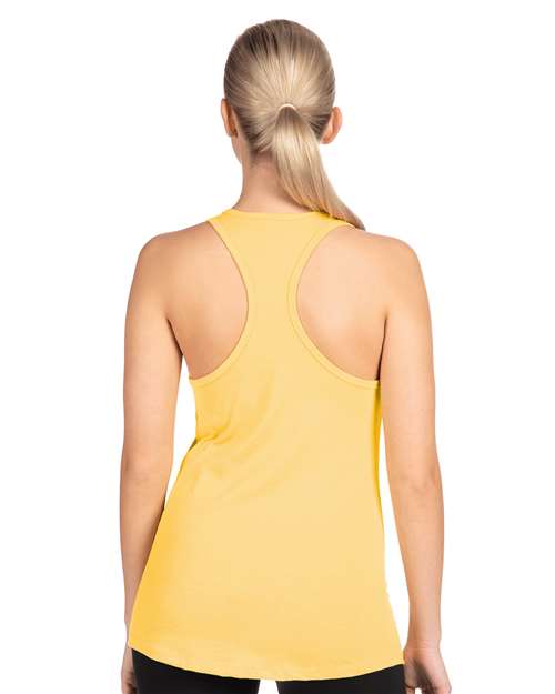 Next Level Women's Ideal Racerback Tank - 1533 Banana Cream